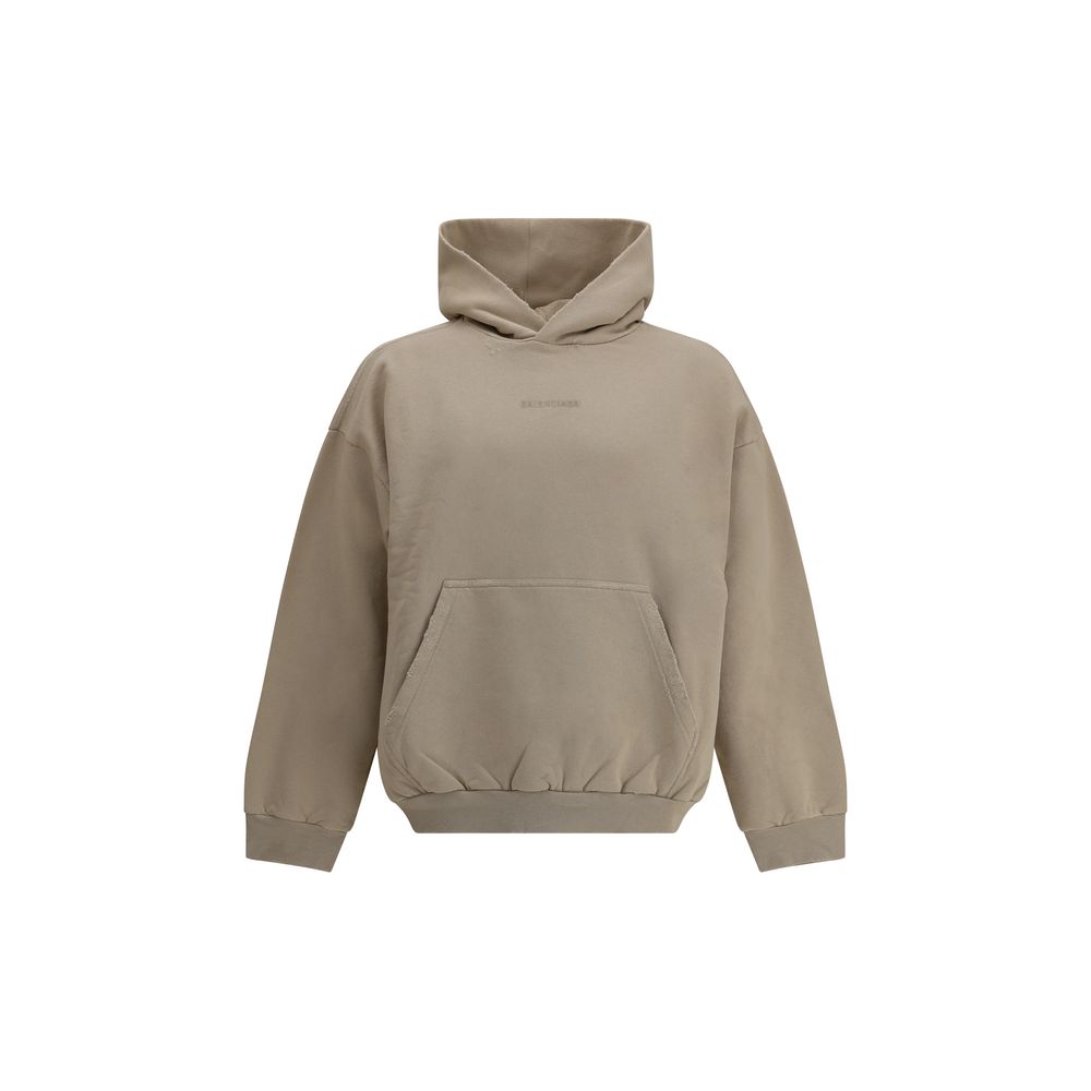 Hoodie Balenciaga oversize vintage gris