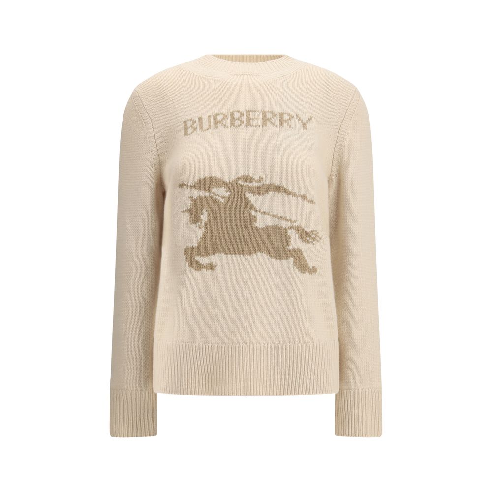 Pull Burberry Equestrian Knight gris