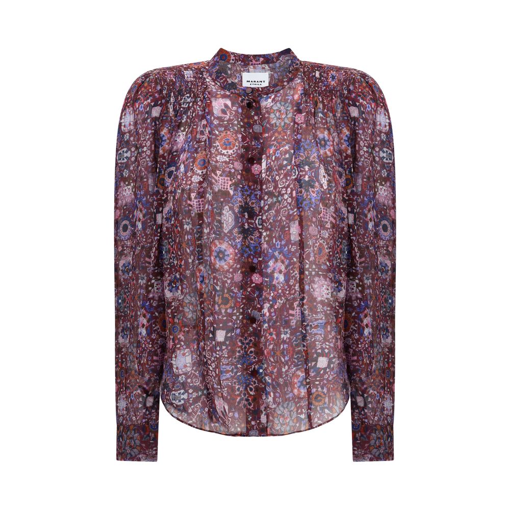 Chemisier Marant Étoile Noeline blanc