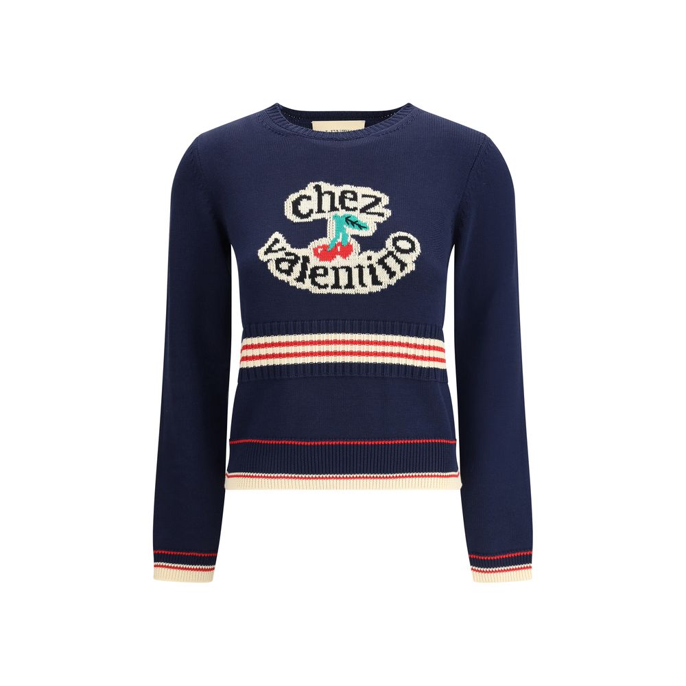Pull Valentino Cherryfic blanc