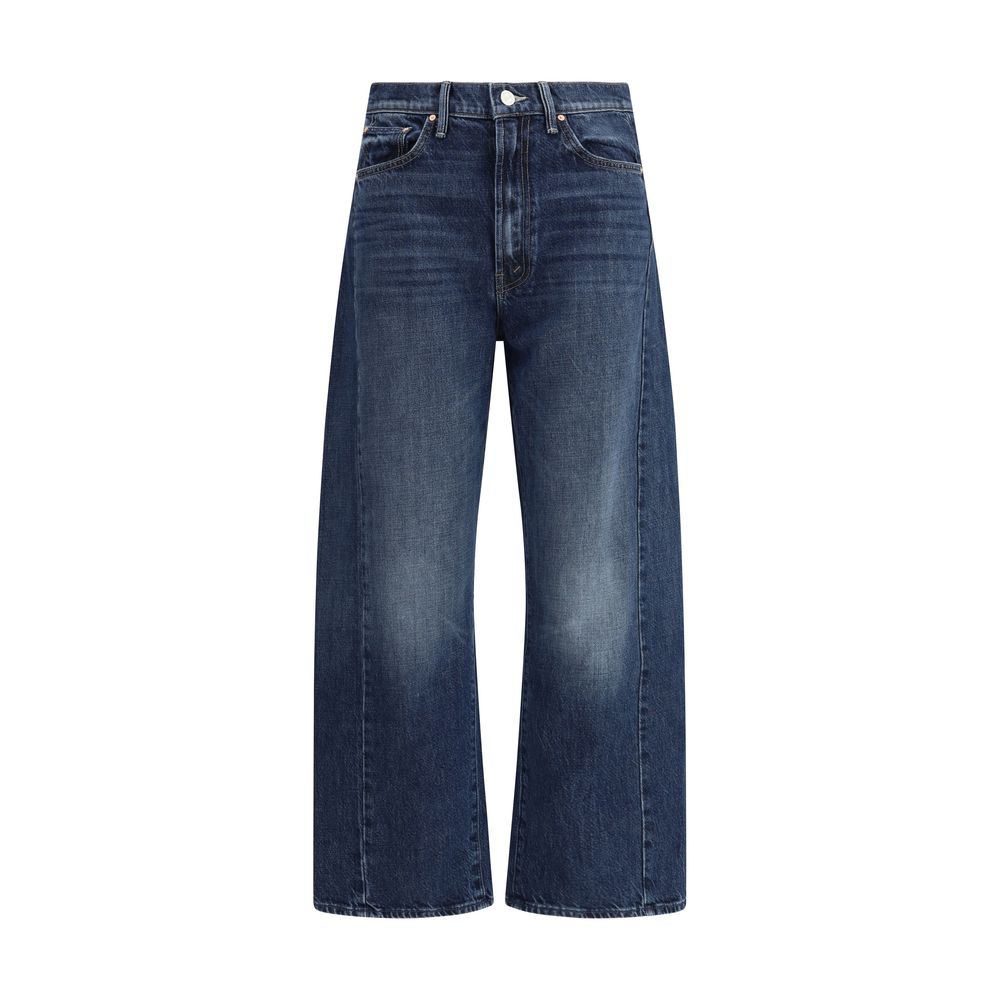 Jeans Mother Half Pipe noirs