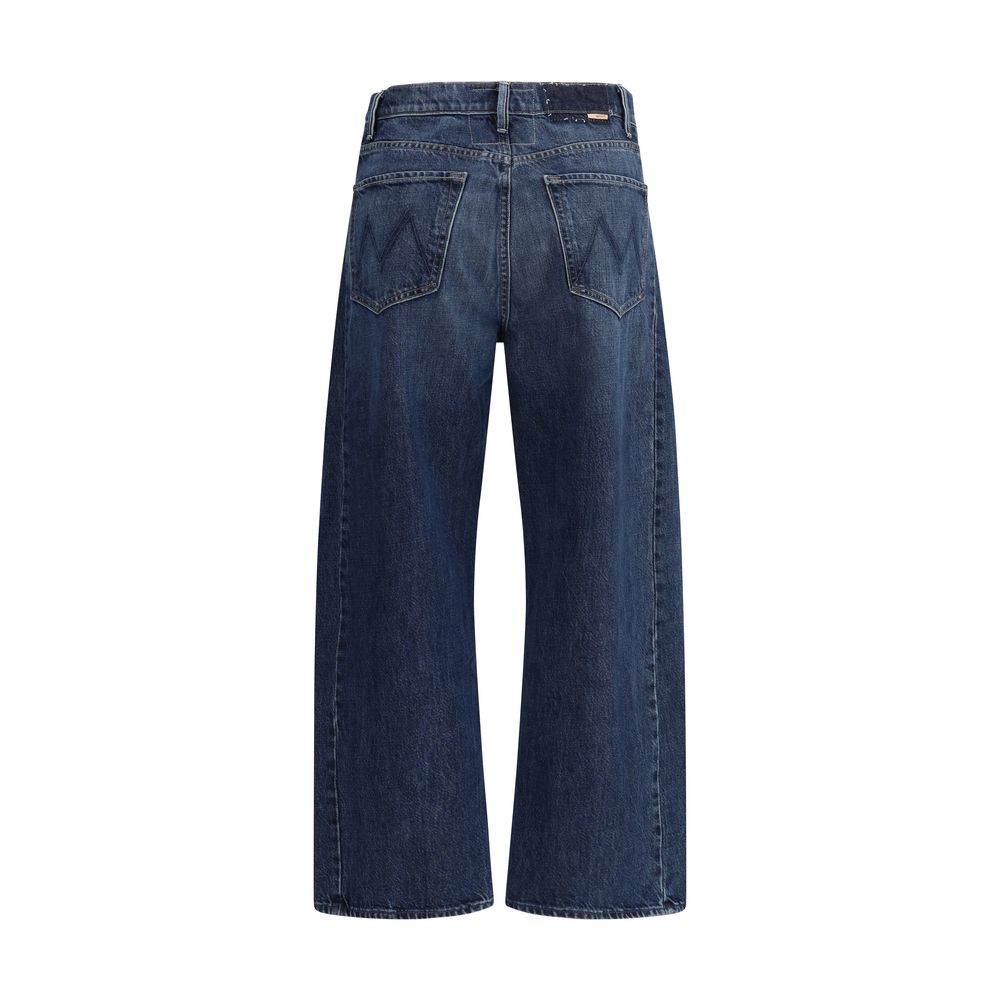 Jeans Mother Half Pipe noirs