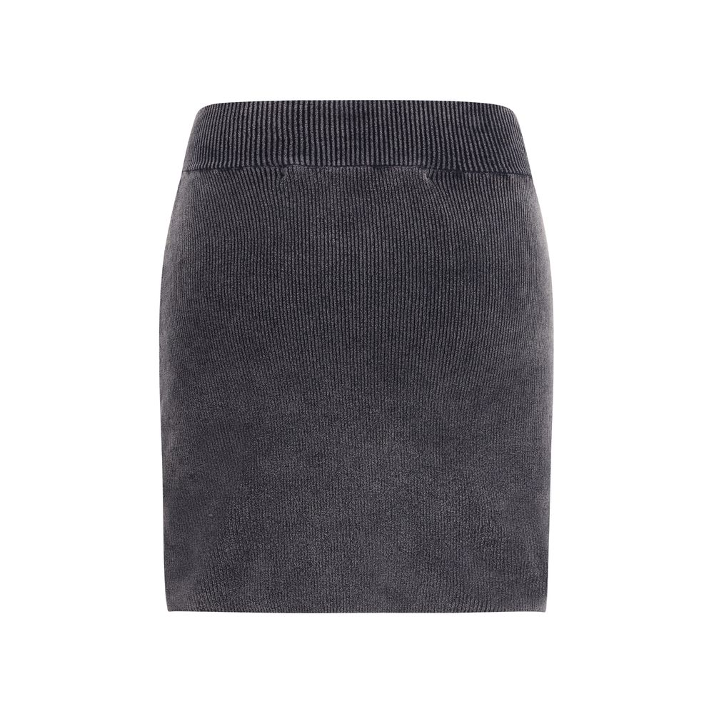 Mini-jupe Alexander Wang AW25 noire