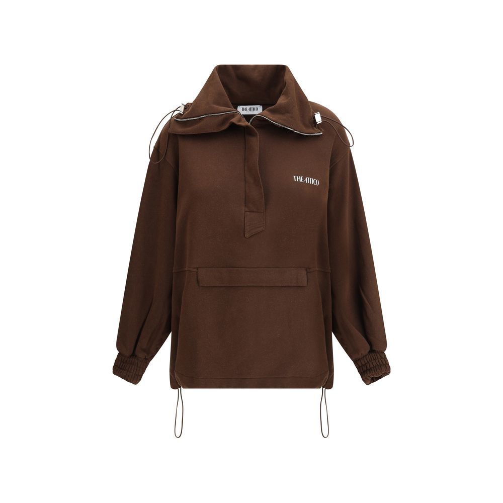 Sweat-shirt The Attico ajustable noir