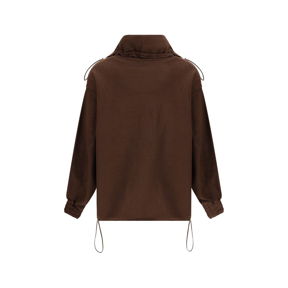 Sweat-shirt The Attico ajustable noir