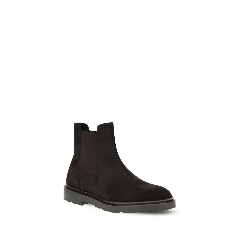 Bottines Fratelli Rossetti Chelsea beiges