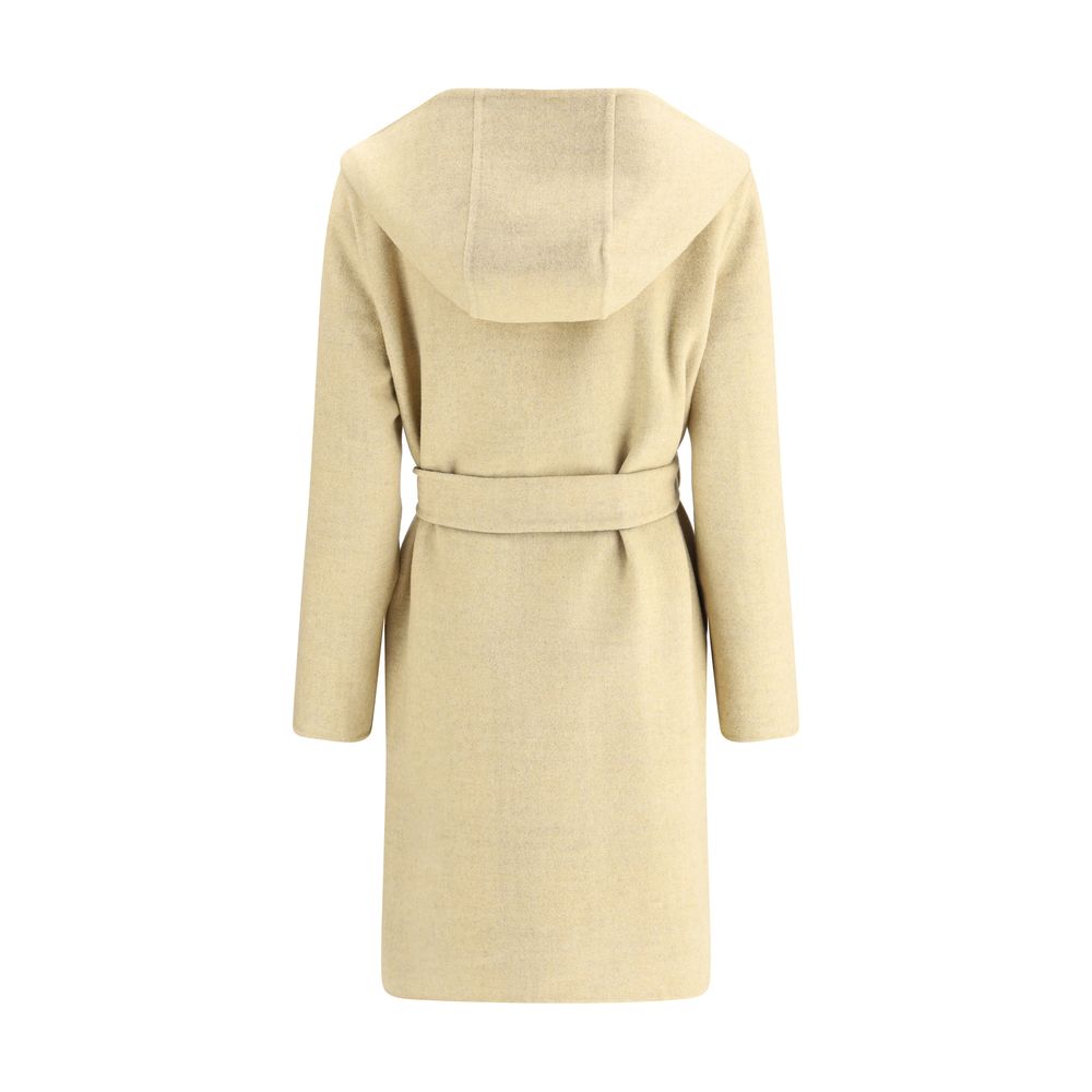 Robe manteau Burberry réversible grise