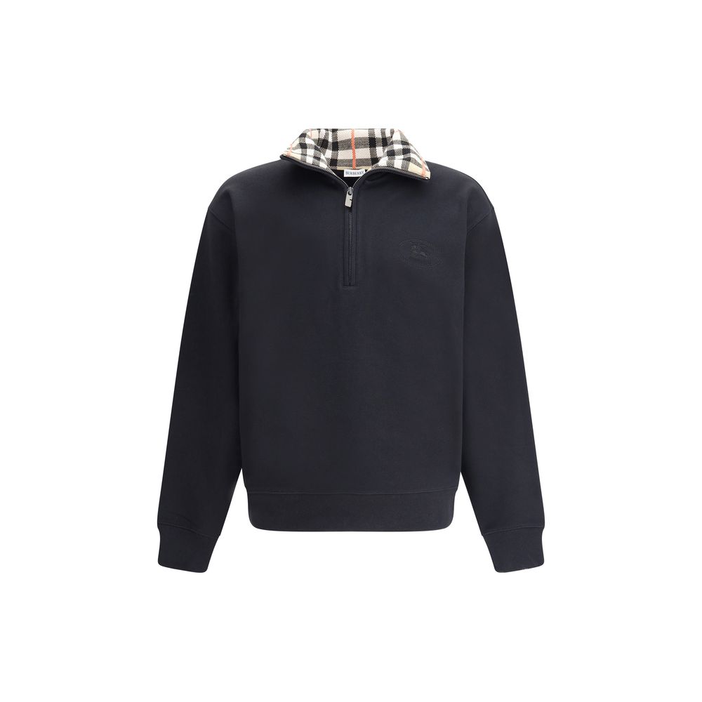 Sweatshirt Burberry Archivio Check bleu