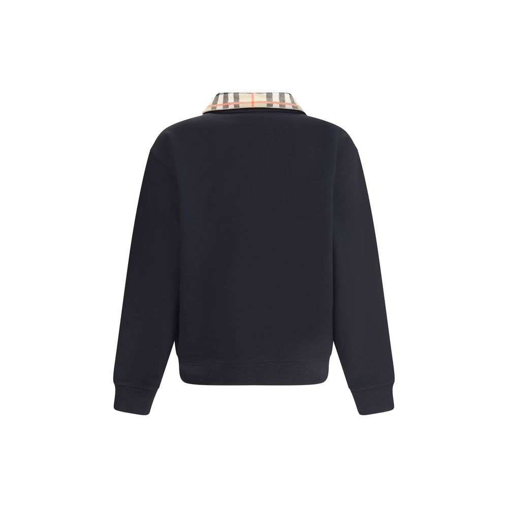 Sweatshirt Burberry Archivio Check bleu