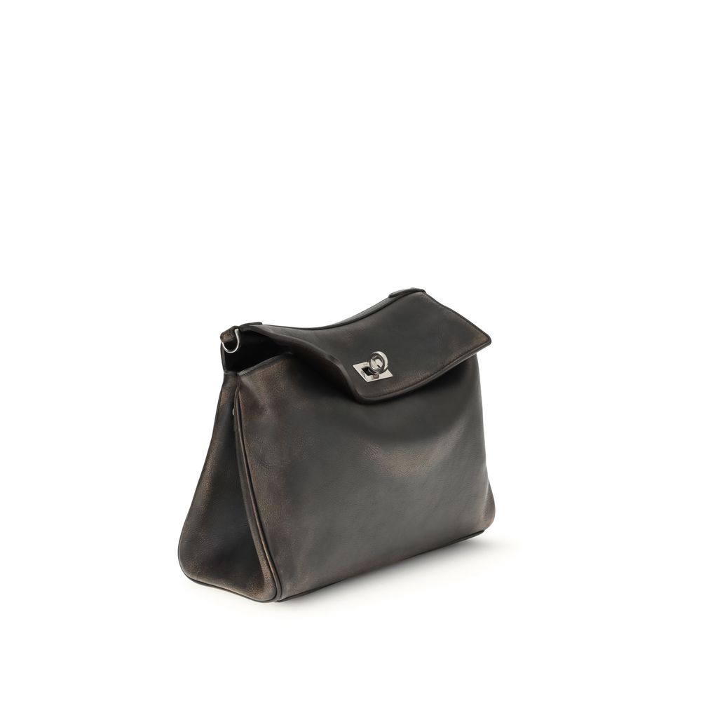 Sac bandoulière Balenciaga Rodeo bicolore