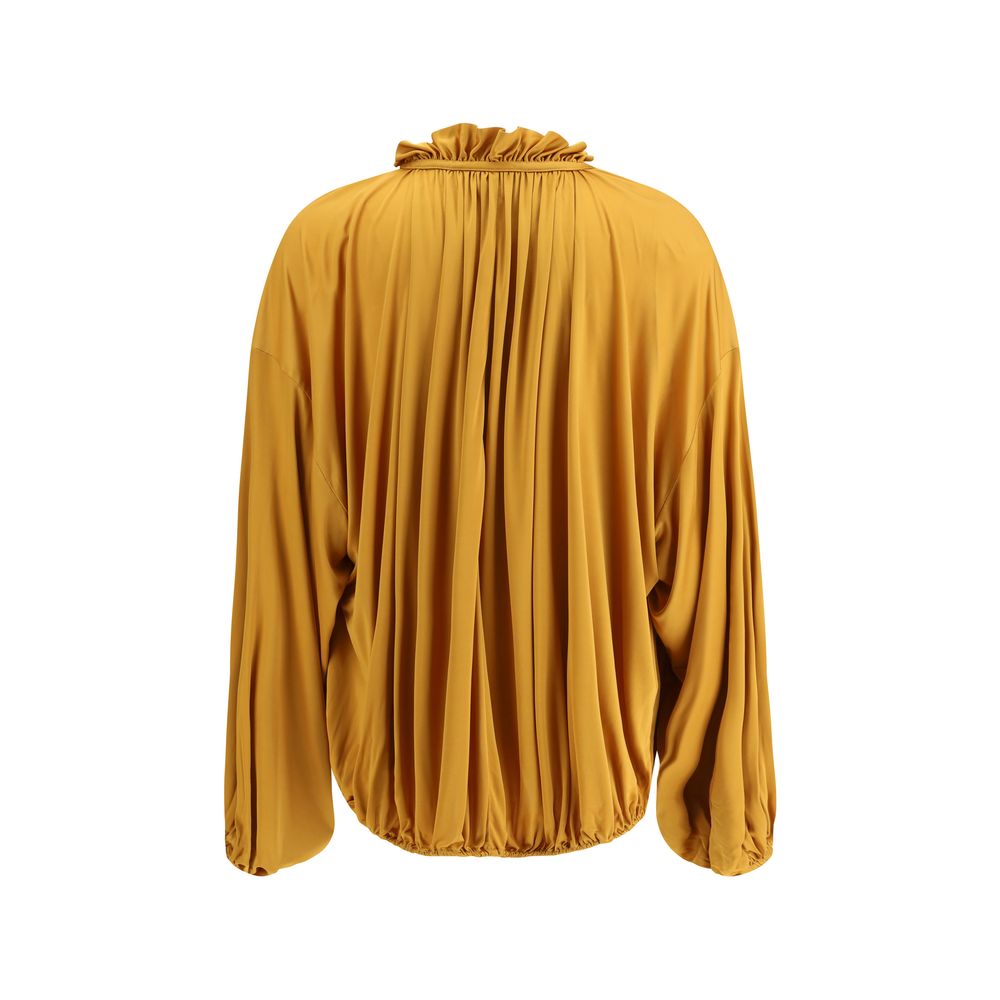 Blouse Saint Laurent jersey jaune
