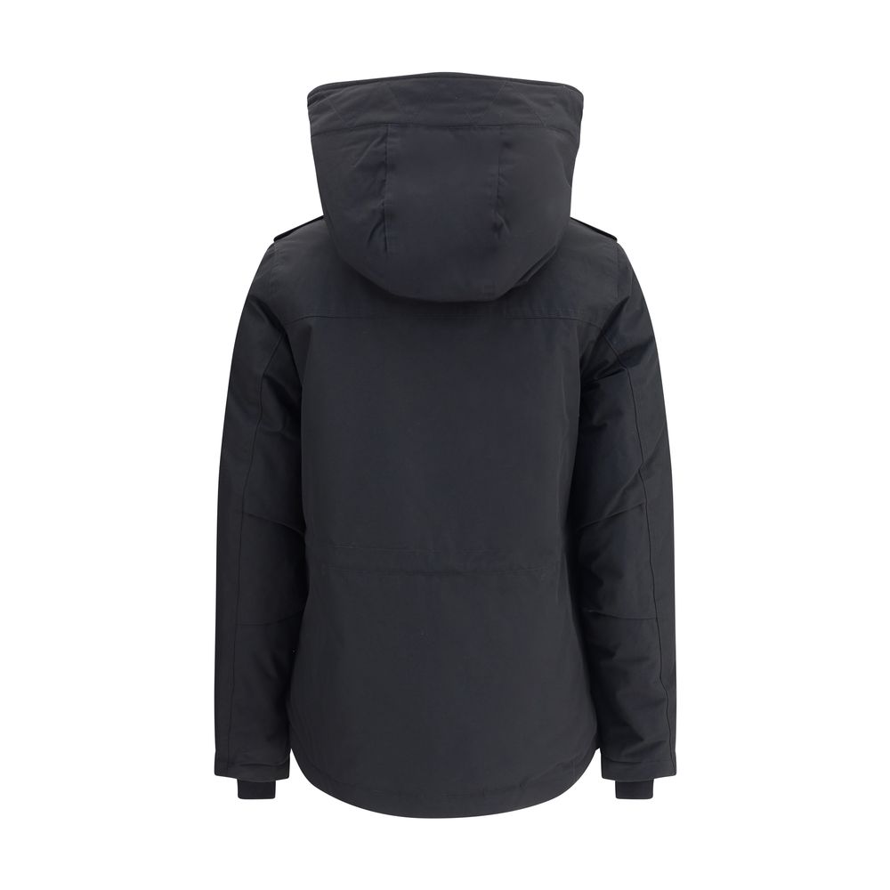 Doudoune Woolrich à capuche noire