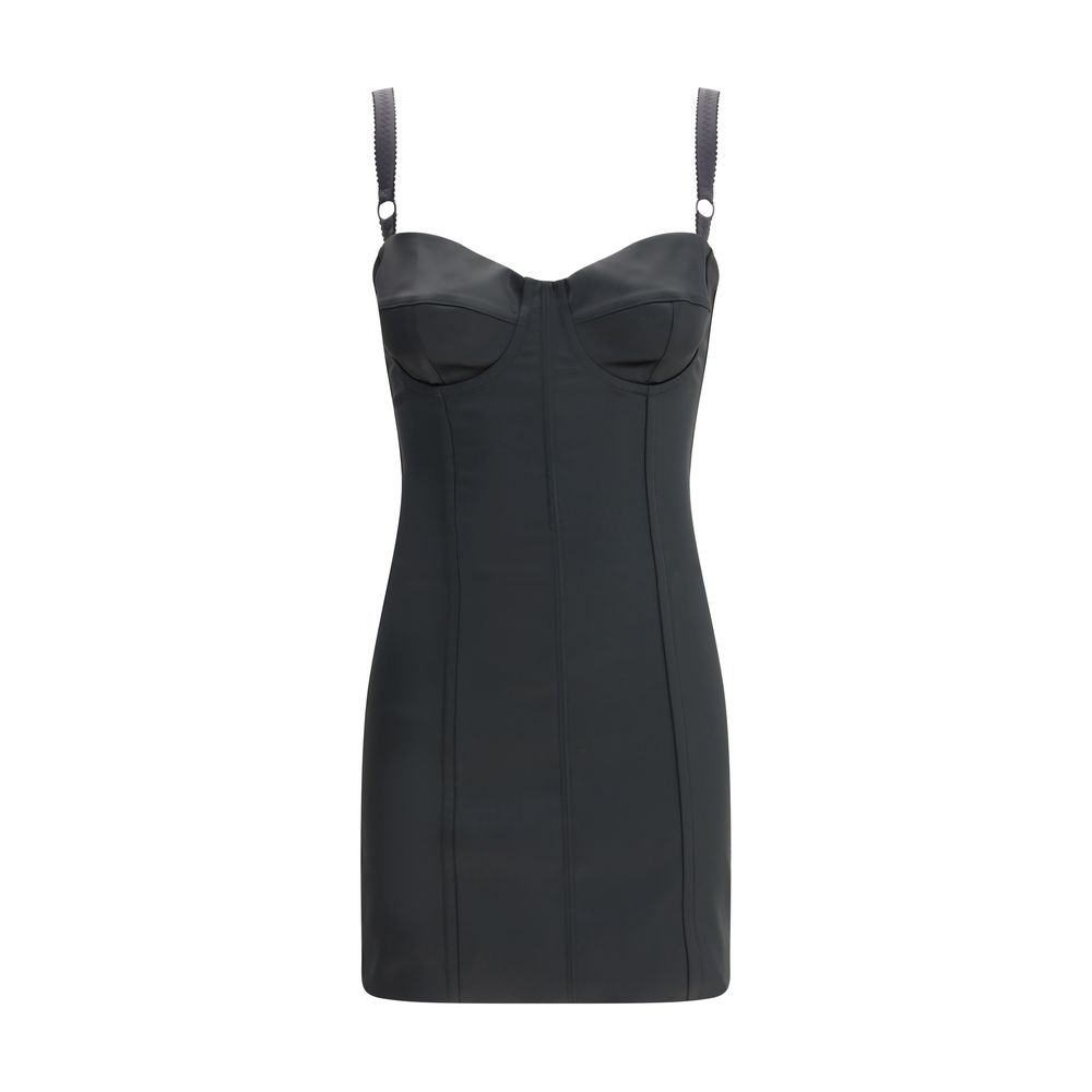 Robe Dolce&Gabbana à bretelles léopard