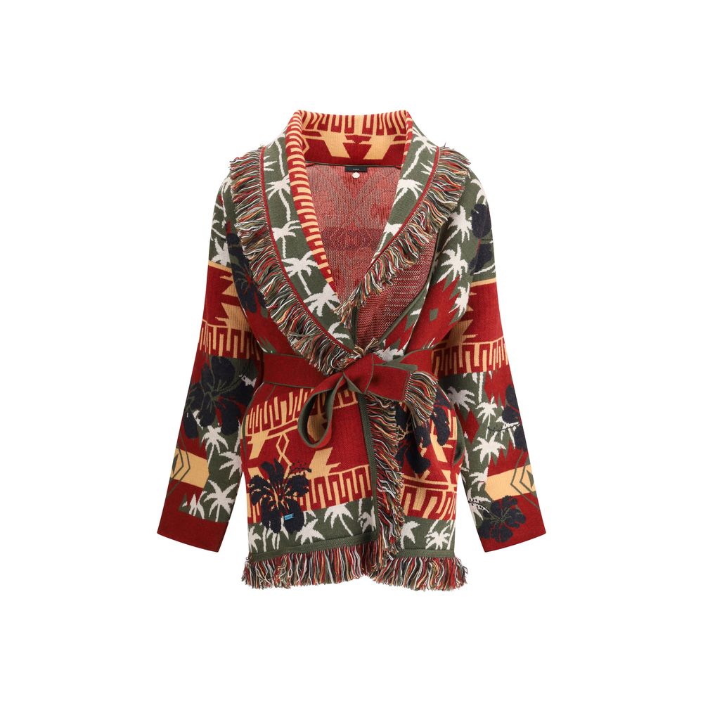 Cardigan Alanui Hibiscus Bloom multicolore