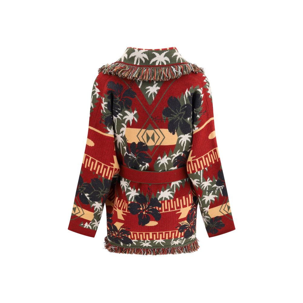 Cardigan Alanui Hibiscus Bloom multicolore