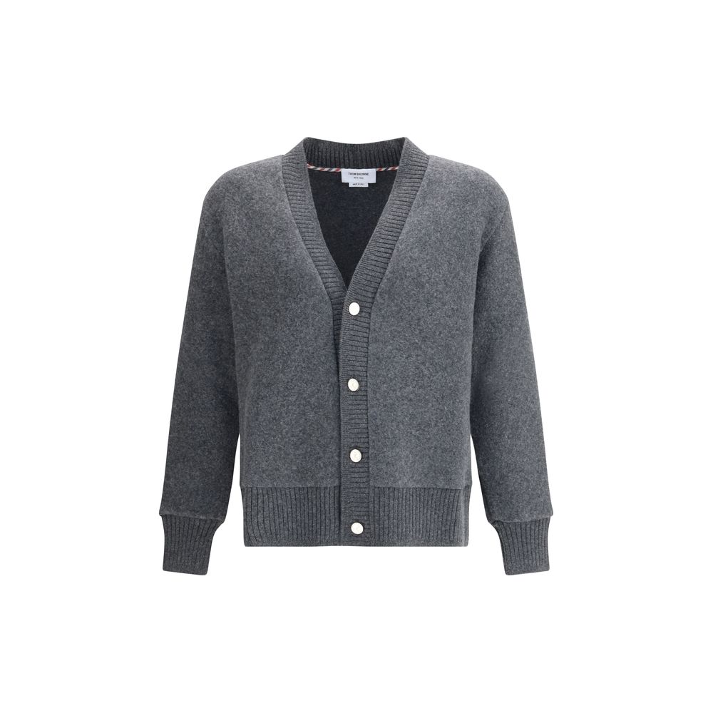 Cardigan Thom Browne v-neck noir