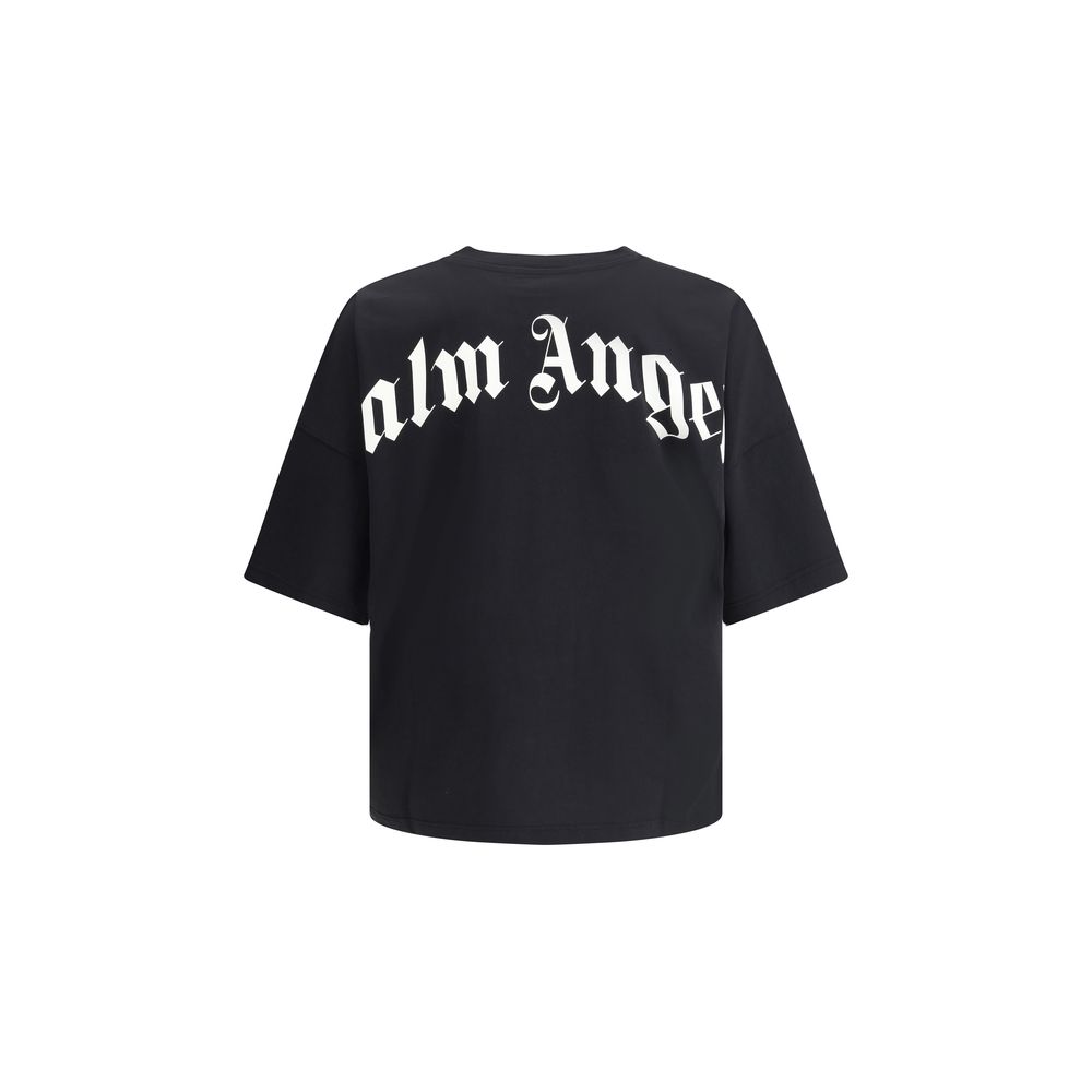 T-Shirt Palm Angels oversized blanc