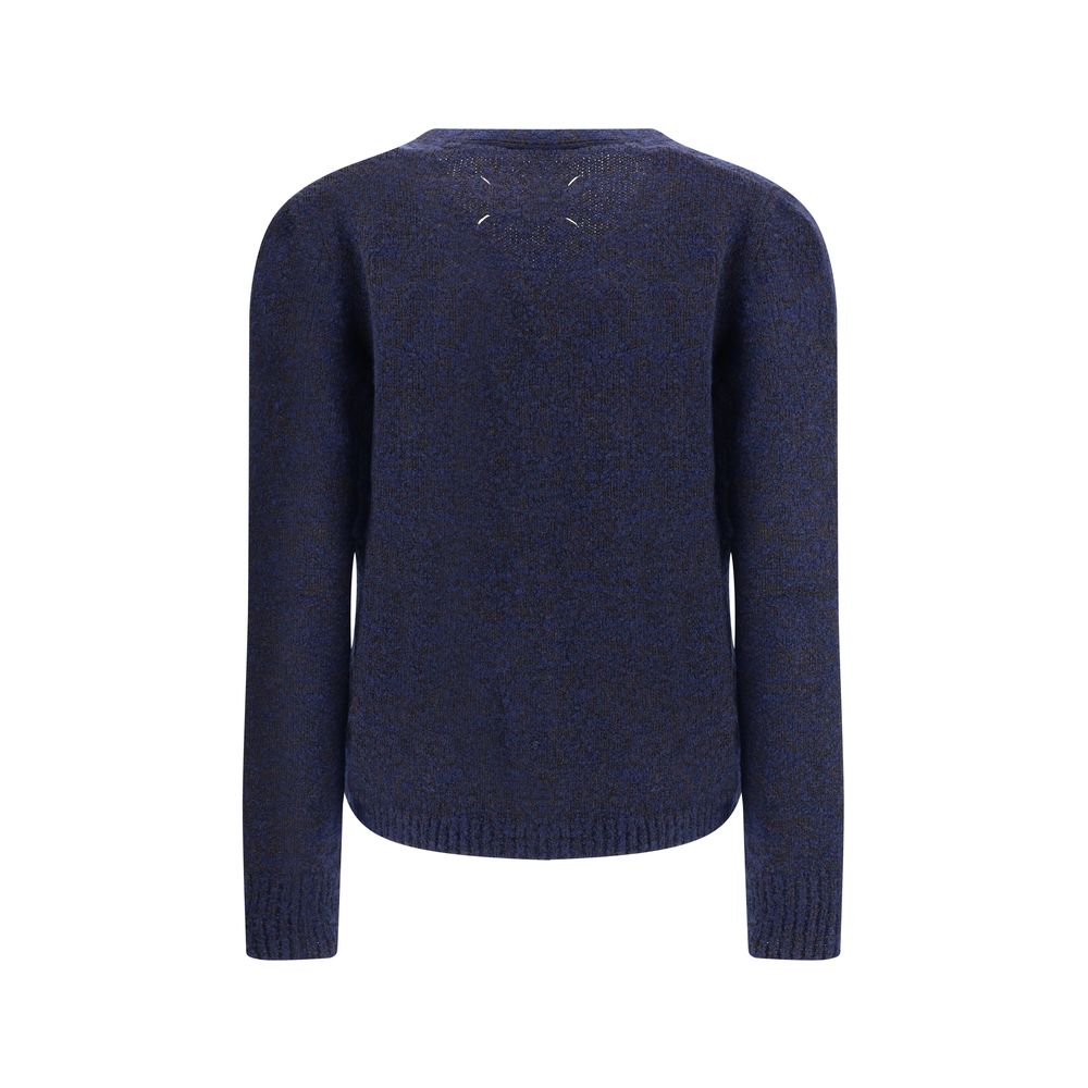 Cardigan Margiela V-neck gris
