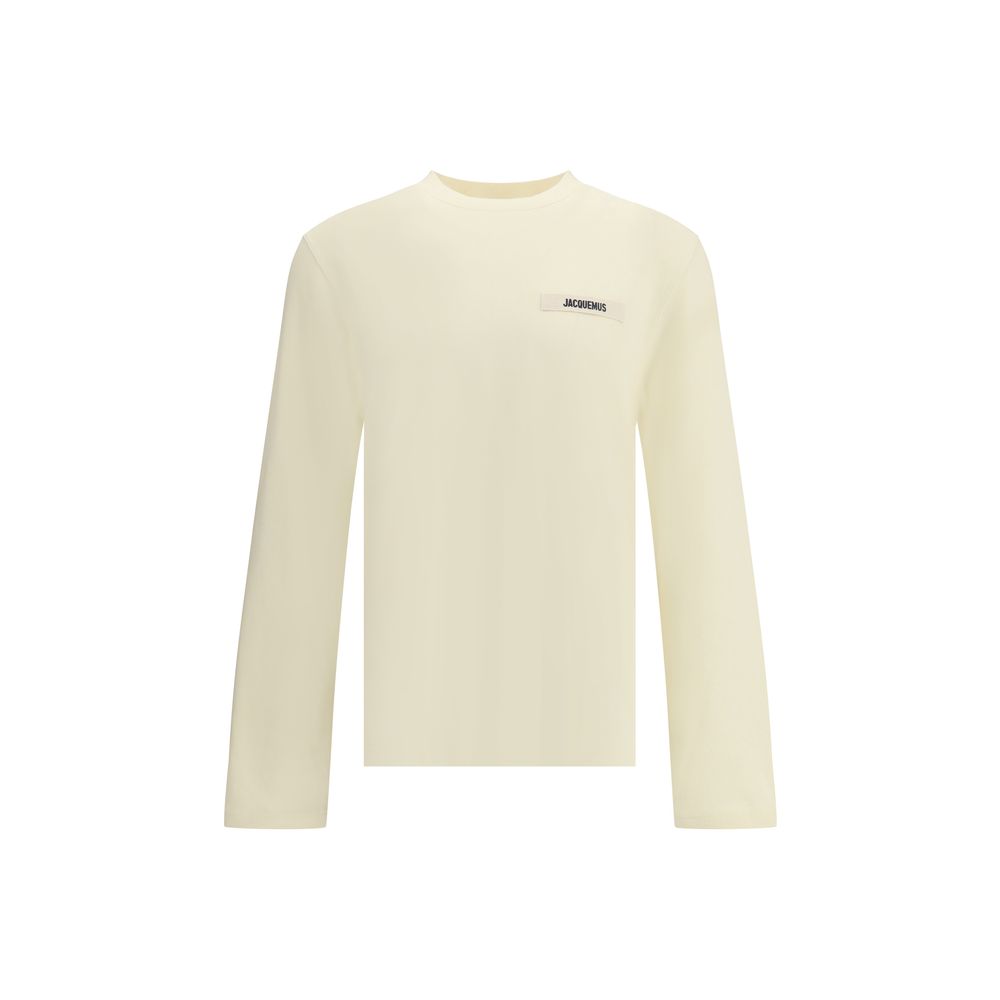 Jersey Jacquemus Long Manches blanc