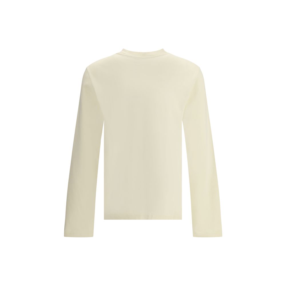 Jersey Jacquemus Long Manches blanc