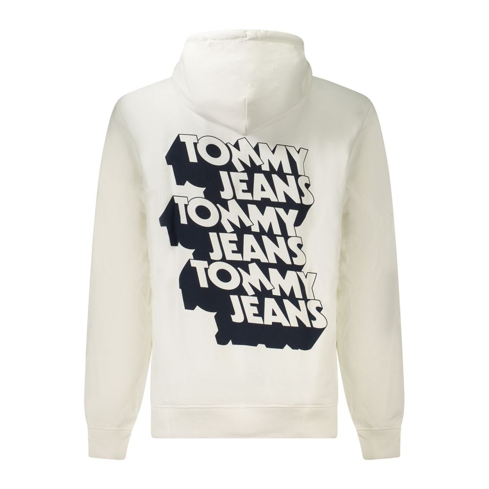 Sweat à capuche Tommy Hilfiger blanc