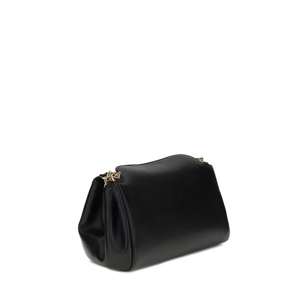 Sac épaule Prada en cuir noir Prada