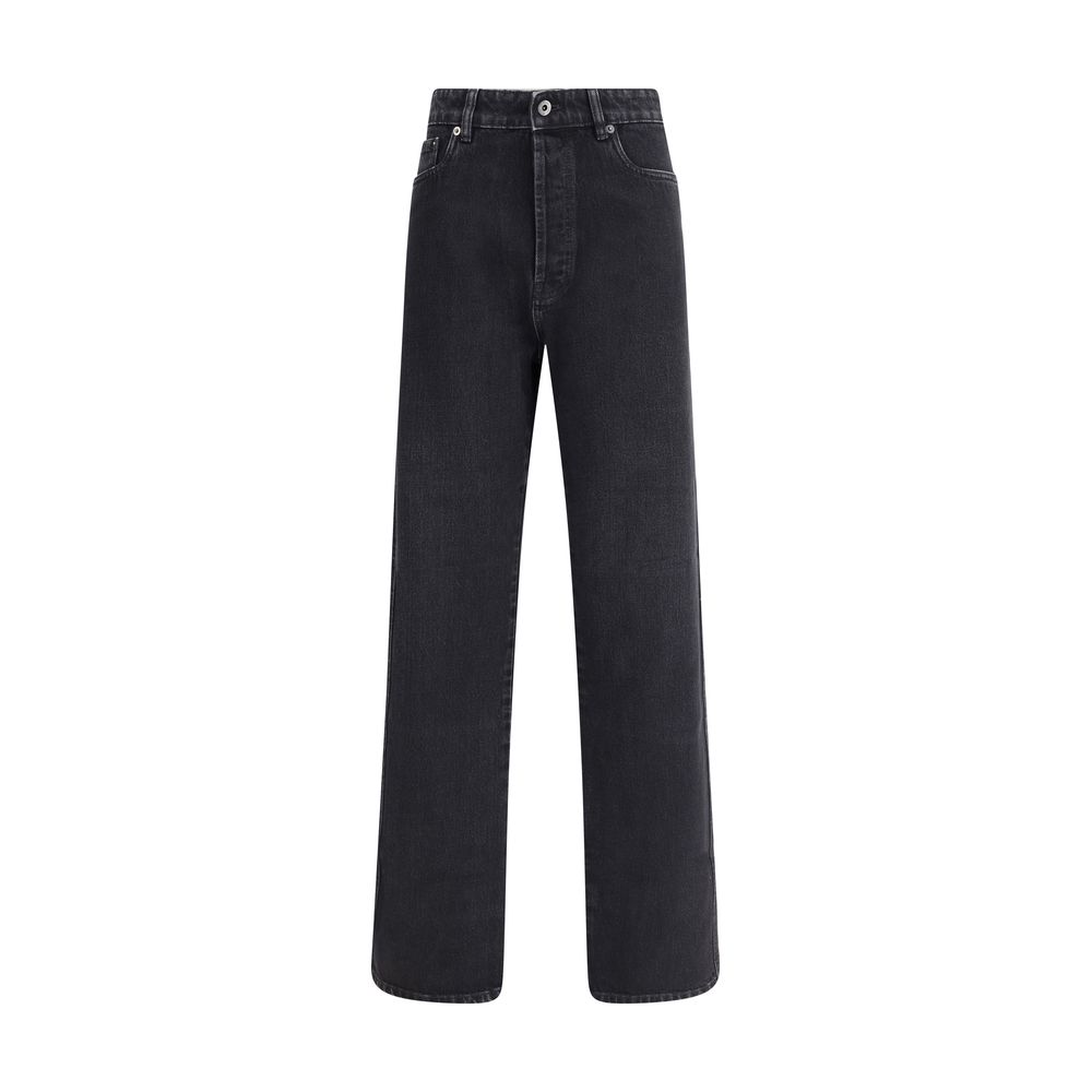 Jean Miu Miu monogramme bleu