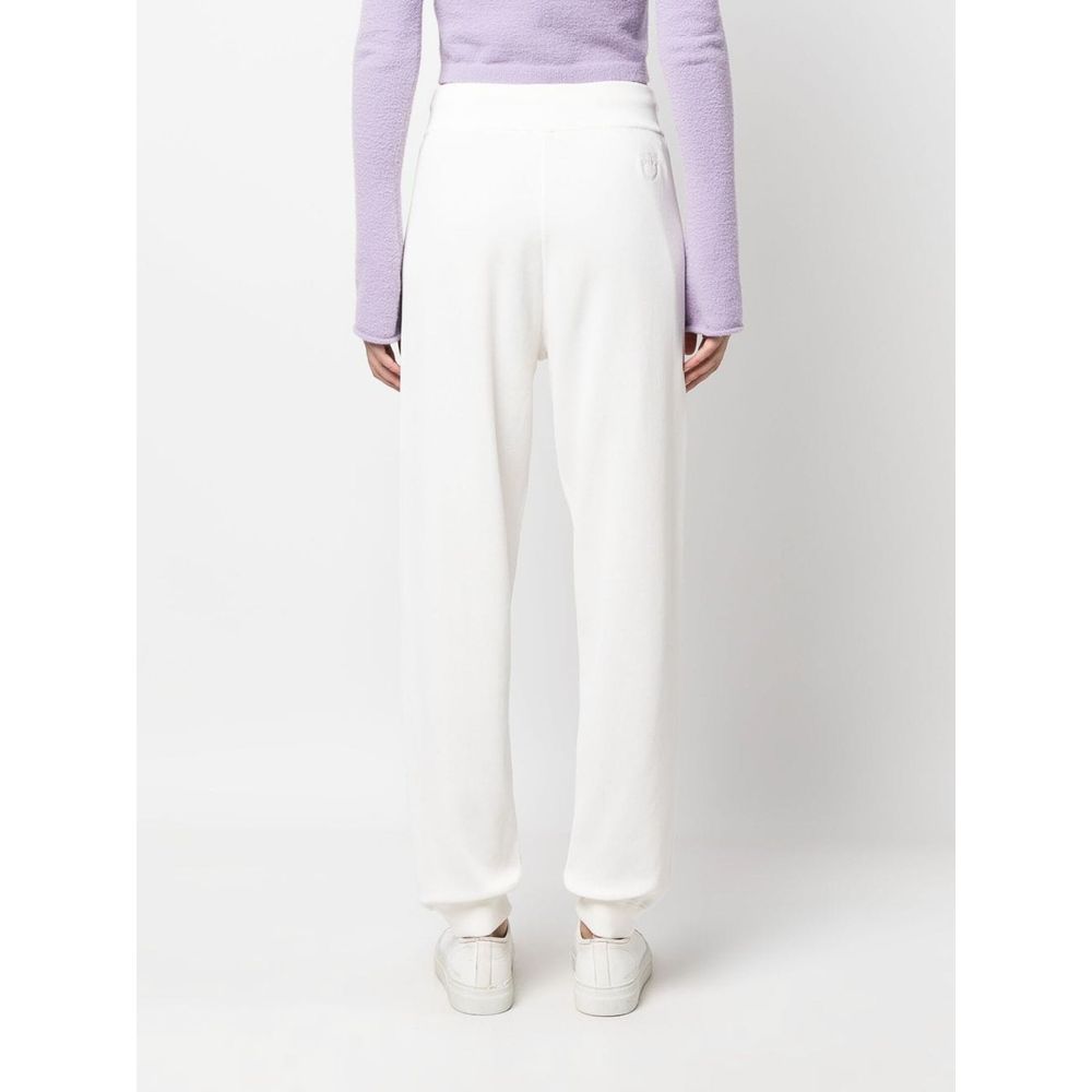 Pantalon Pinko Cobra blanc éclatant