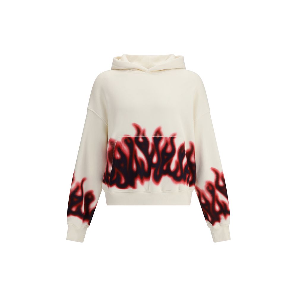 Sweat à capuche Palm Angels Flames multicolore