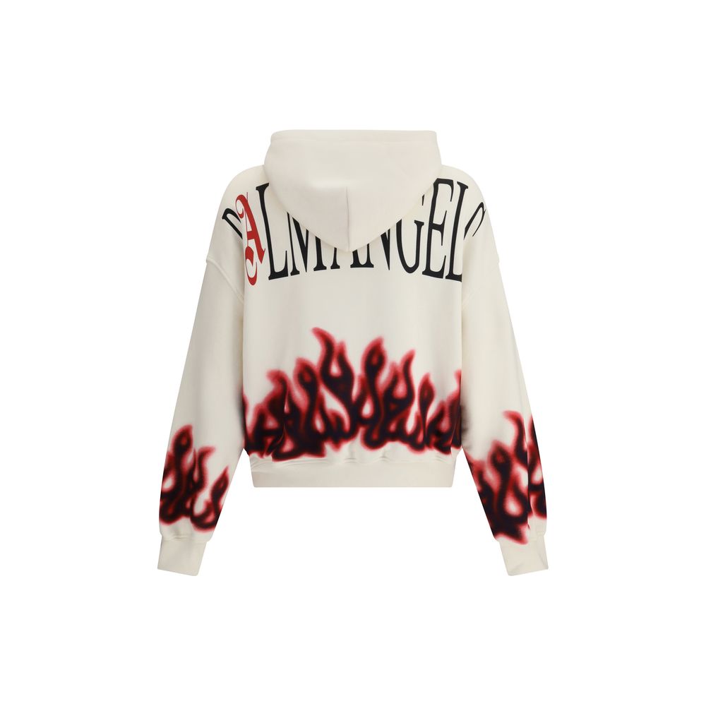 Sweat à capuche Palm Angels Flames multicolore