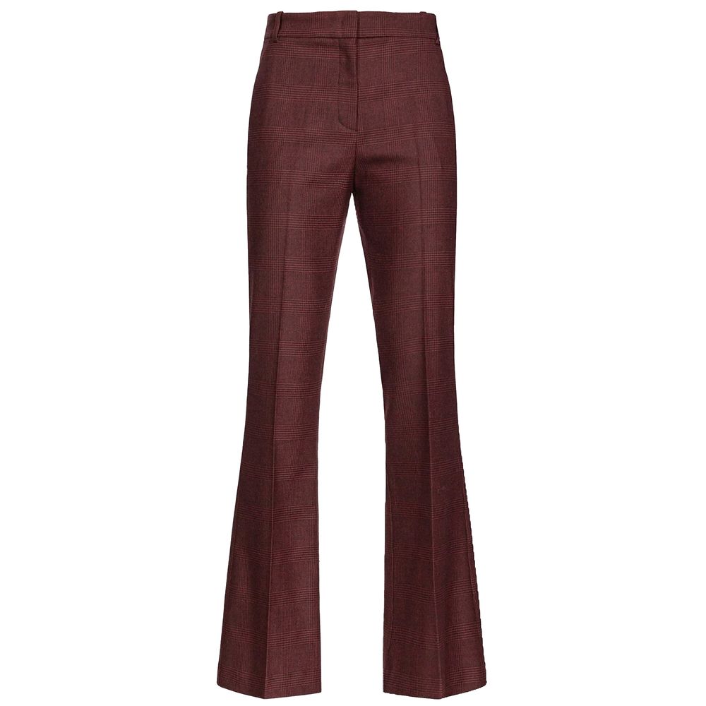 Pantalon Pinko Prince of Wales rouges
