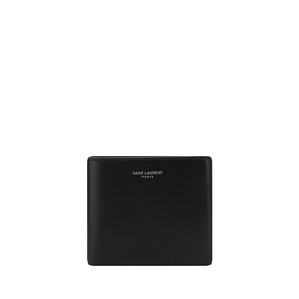 Portefeuille Saint Laurent Monogramme noir