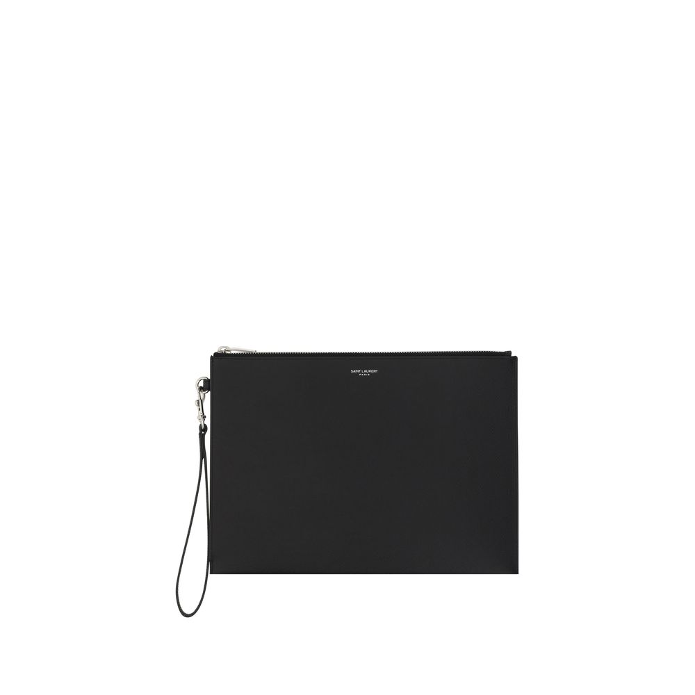Porte-iPad Saint Laurent Noir