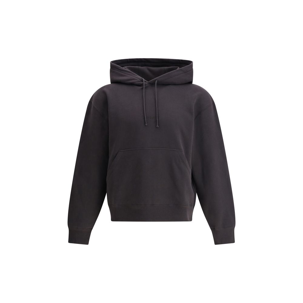 Sweat à capuche Saint Laurent noir