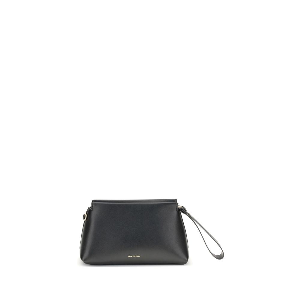Pochette Givenchy Day en cuir noire