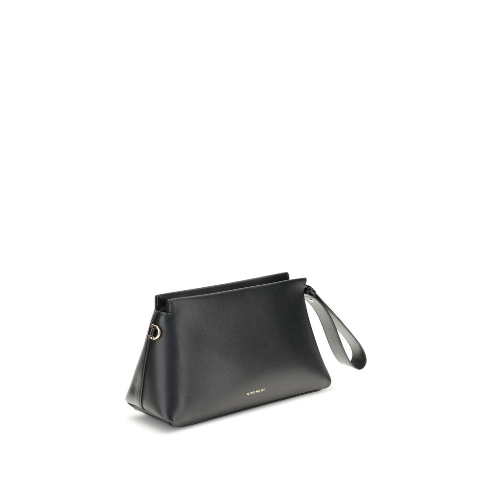 Pochette Givenchy Day en cuir noire
