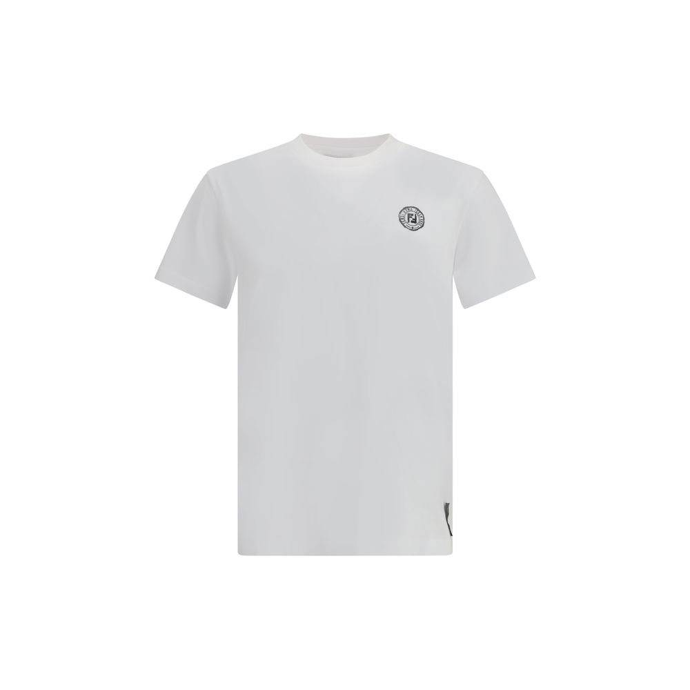 T-Shirt Fendi logo blanc