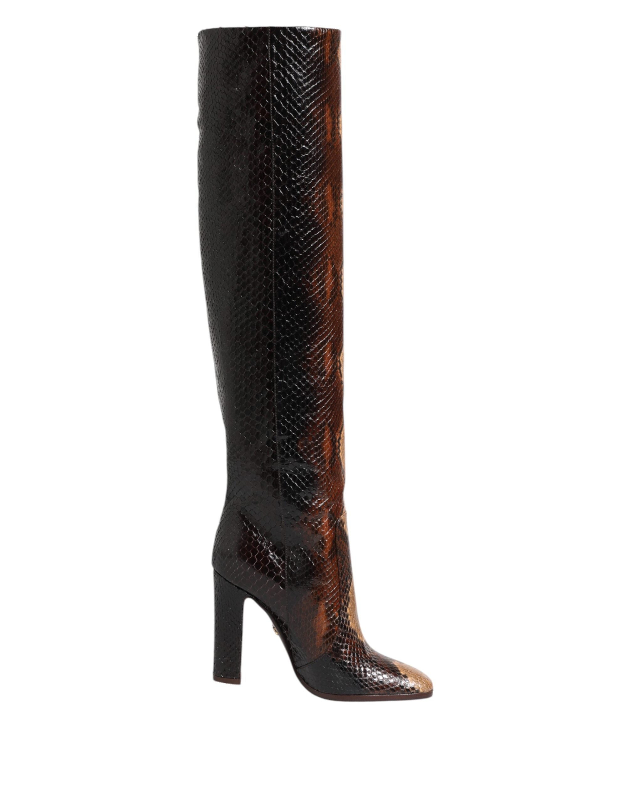 Bottines Dolce & Gabbana brunes