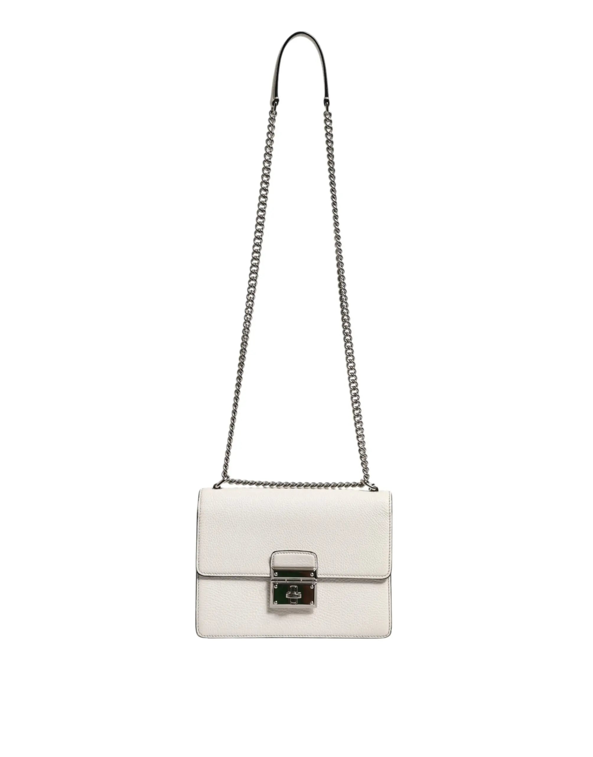 Sac Dolce & Gabbana avec chaîne blanc Dolce & Gabbana