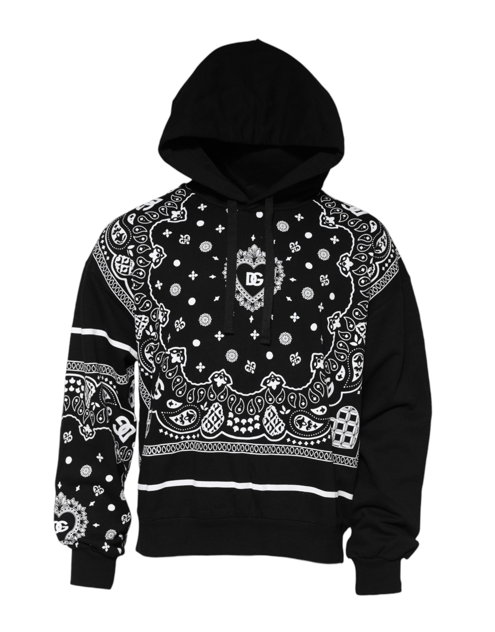 Sweat à capuche Dolce & Gabbana noir
