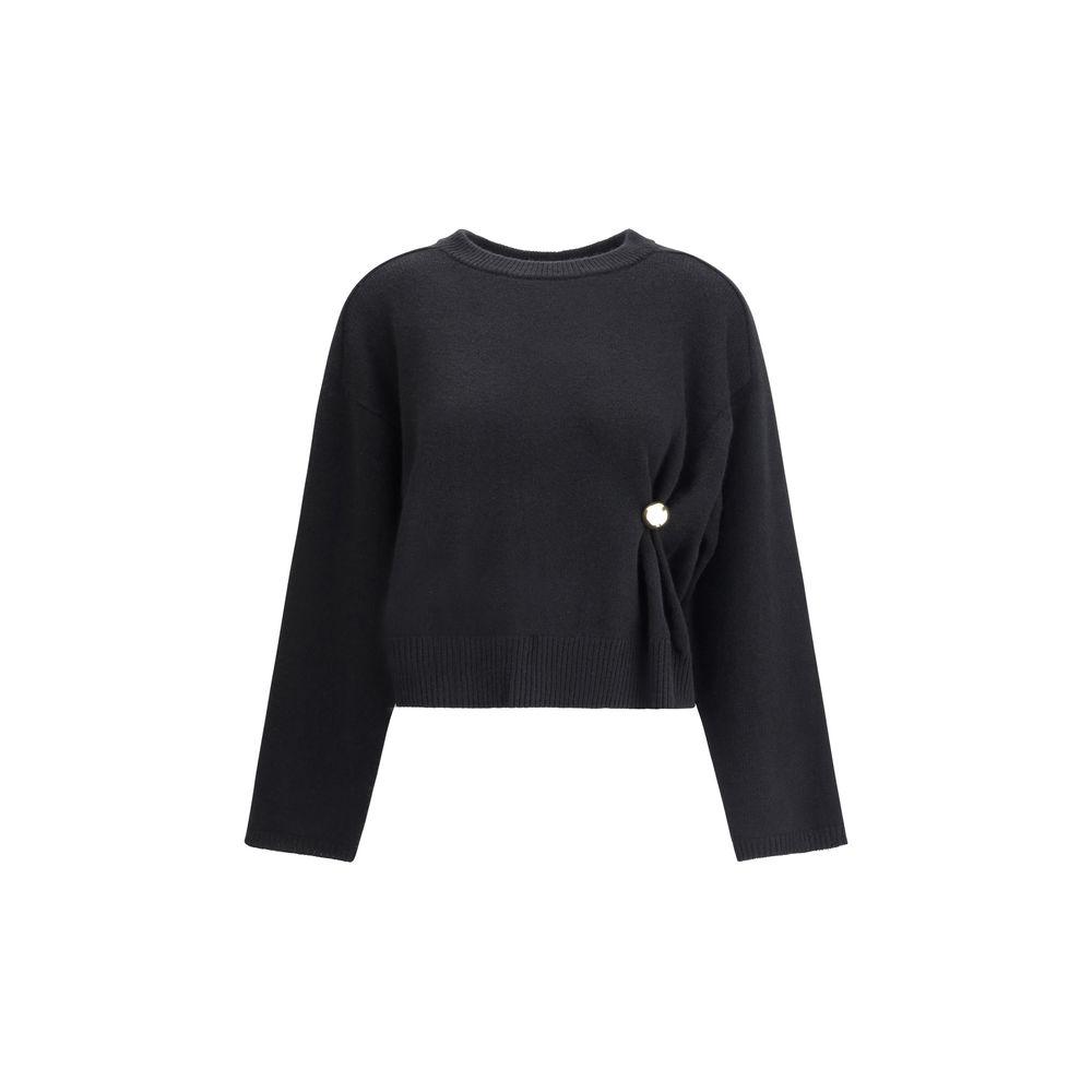 Pull LouLou De Saison drapé doré