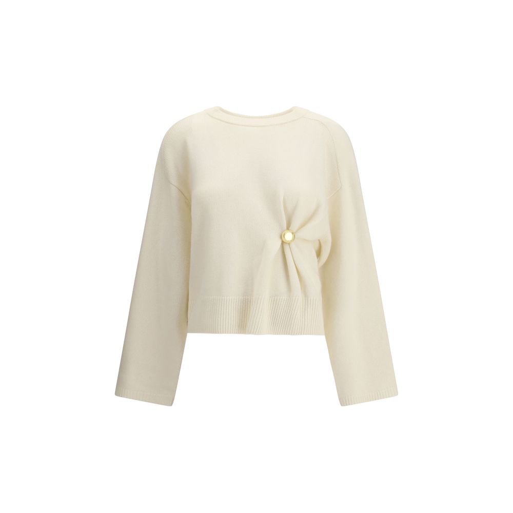 Pull LouLou De Saison drapé beige