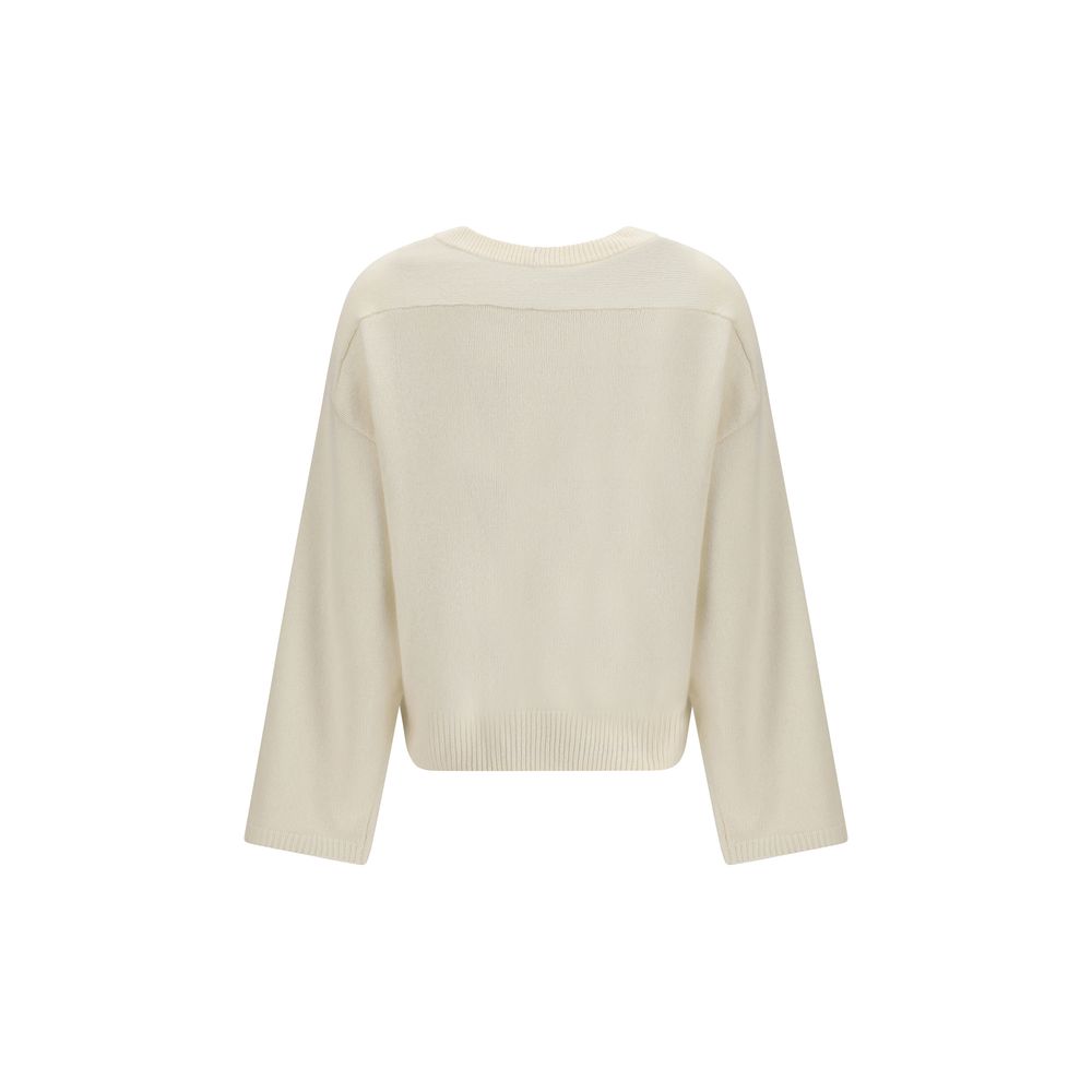 Pull LouLou De Saison drapé beige