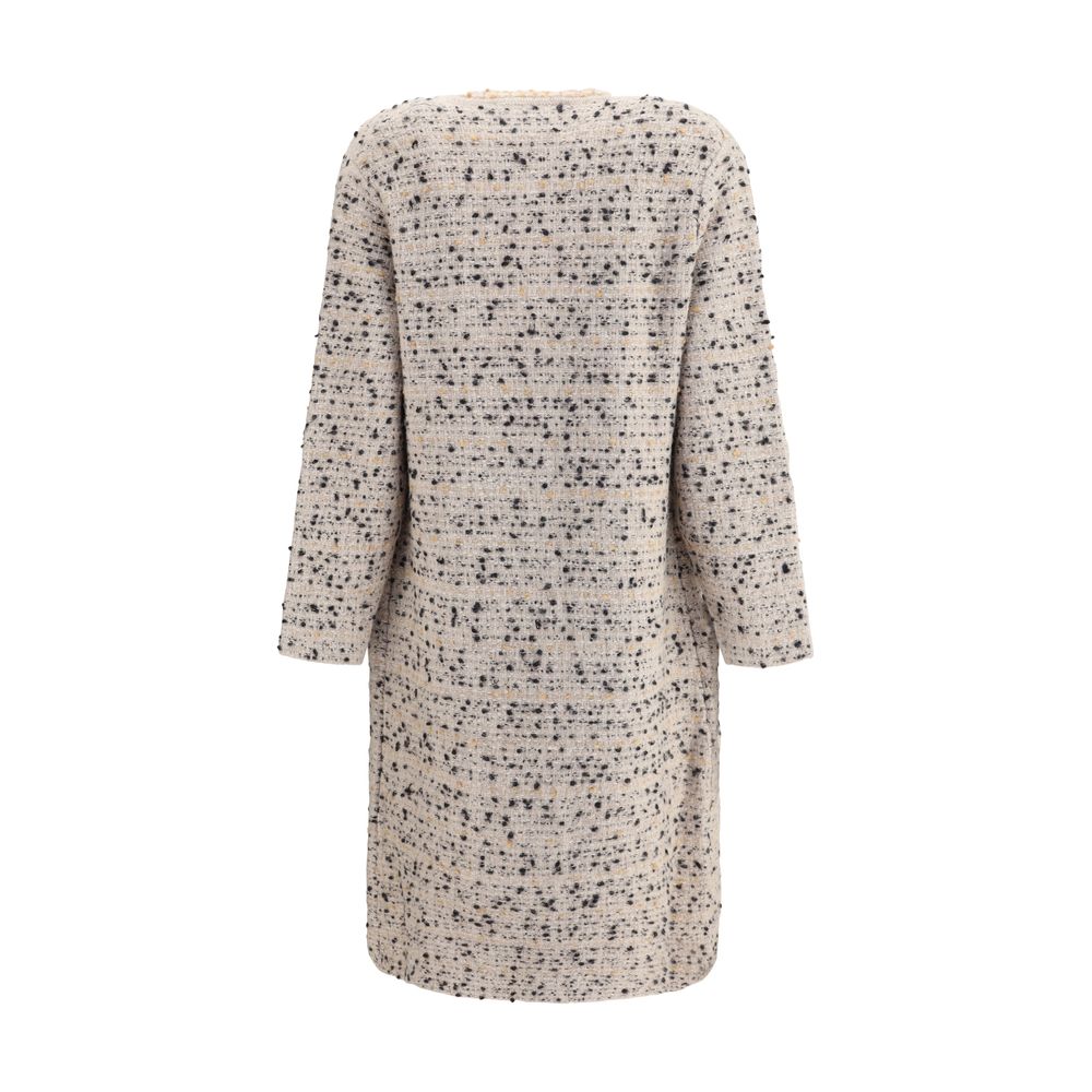 Veste Fabiana Filippi longue gris clair