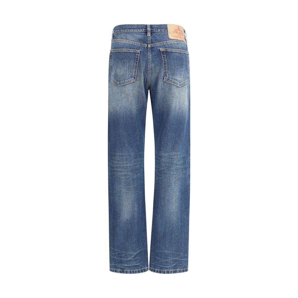 Jeans Prada Straight bleu