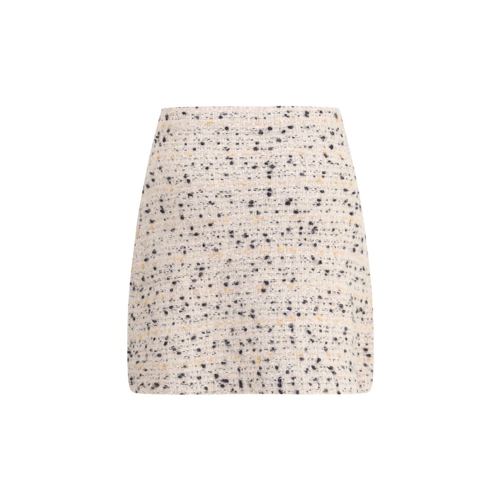Jupe en tricot Fabiana Filippi grise