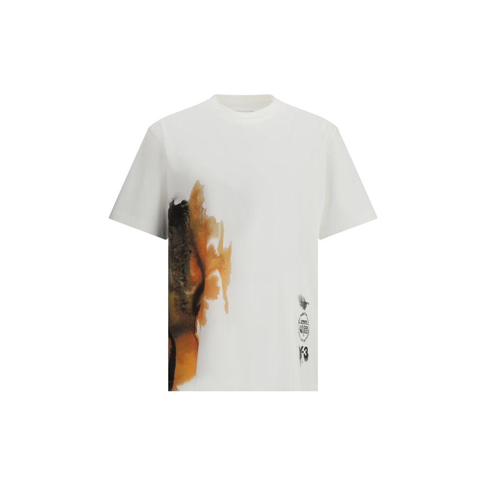 T-shirt Y-3 Maxi print ambre orange