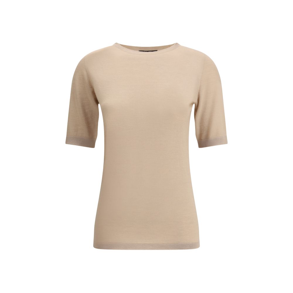 Pull Fabiana Filippi à manches longues gris