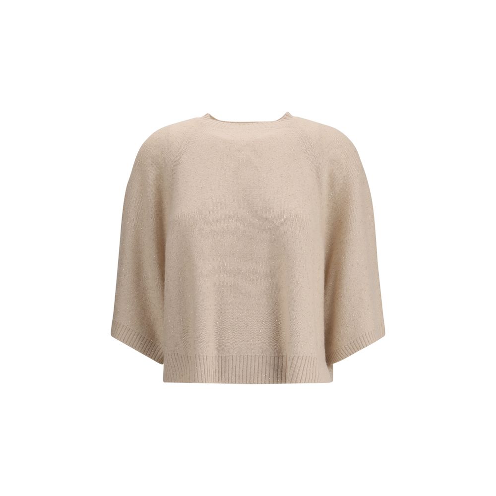 Pull Fabiana Filippi à sequins gris