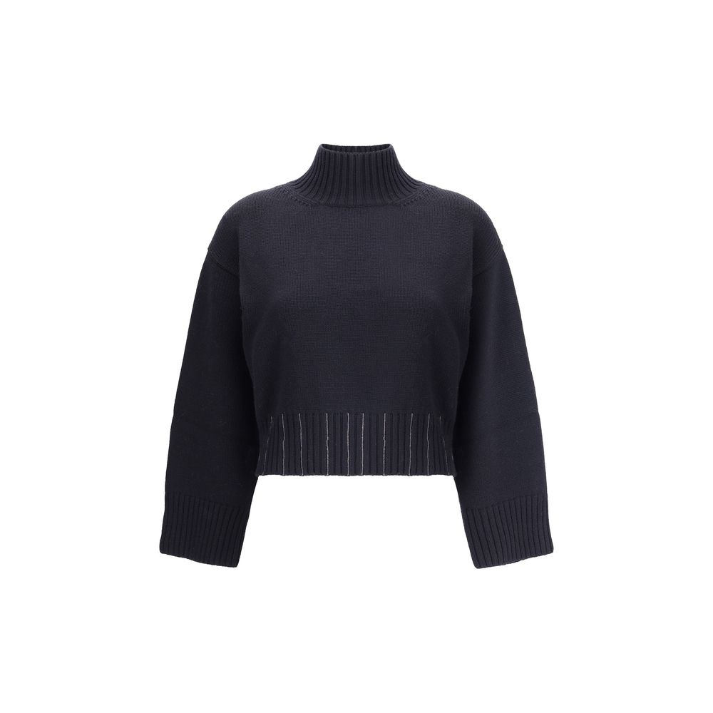 Turtleneck Fabiana Filippi noir